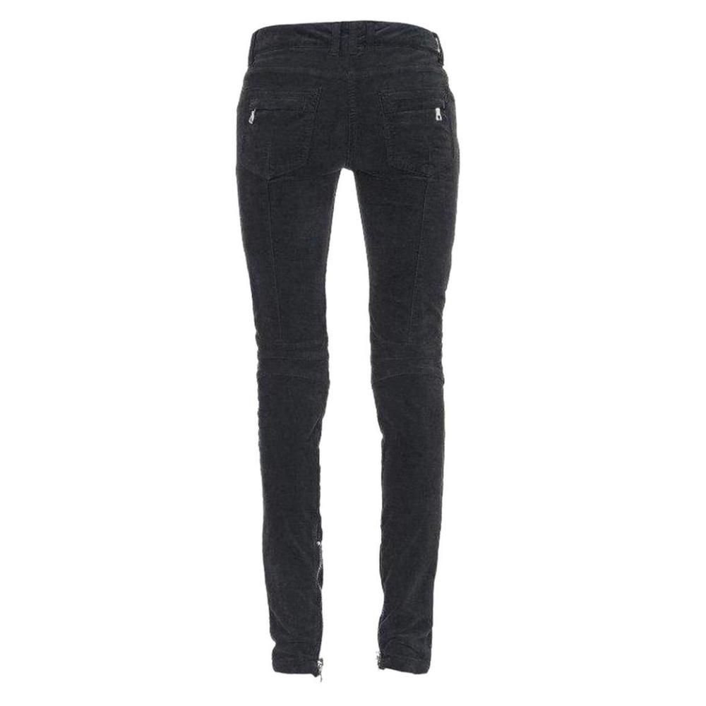 Balmain - Velvet Biker Jeans - FR 40